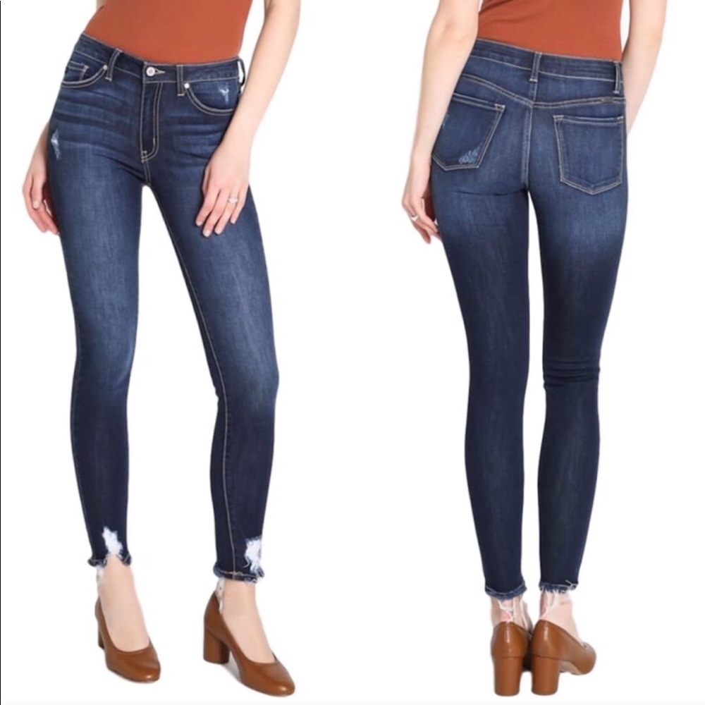 Vici KanCan Alpine-Carolina Hem Skinny Jeans